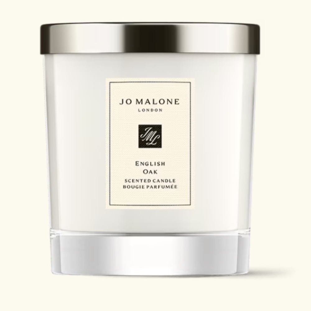 Jo Malone English Oak Candle with Silver Lid